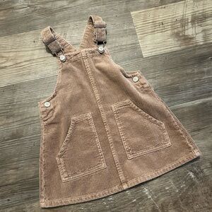 Like new corduroy Zara Overalls dress